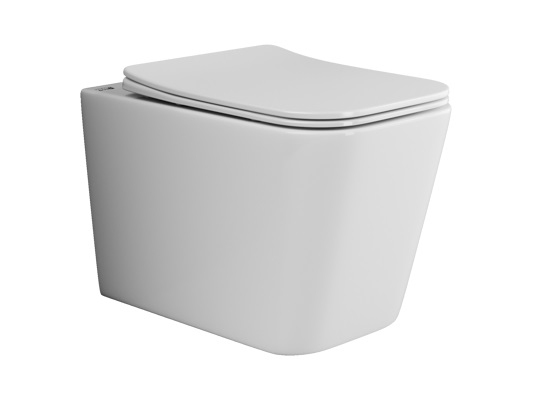 Подвесной унитаз CERAMICANOVA Cubic Rimless CN1806