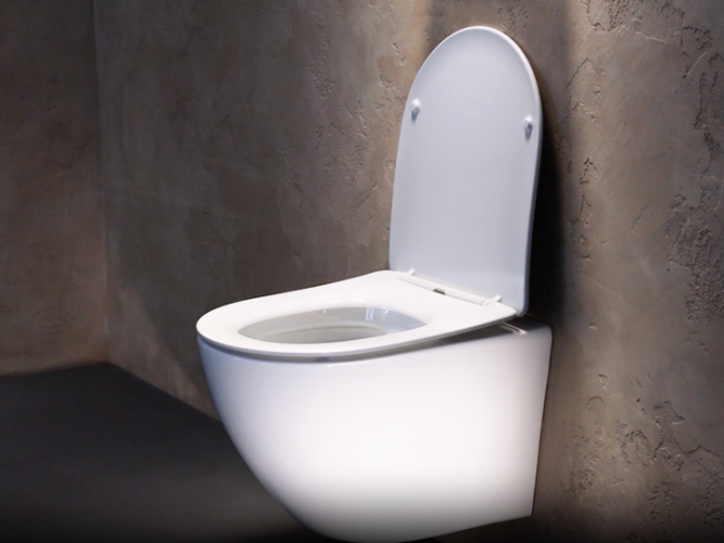 Подвесной унитаз CERAMICANOVA Forma Rimless CN3009