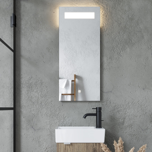 Зеркало SANCOS Solo с подсветкой 350х800, SL35