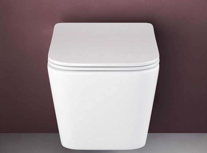 Подвесной унитаз CERAMICANOVA Metric Rimless CN3007