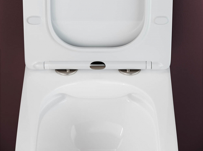 Подвесной унитаз CERAMICANOVA Metric Rimless CN3007